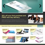 Printing Press Company: Web site design concept