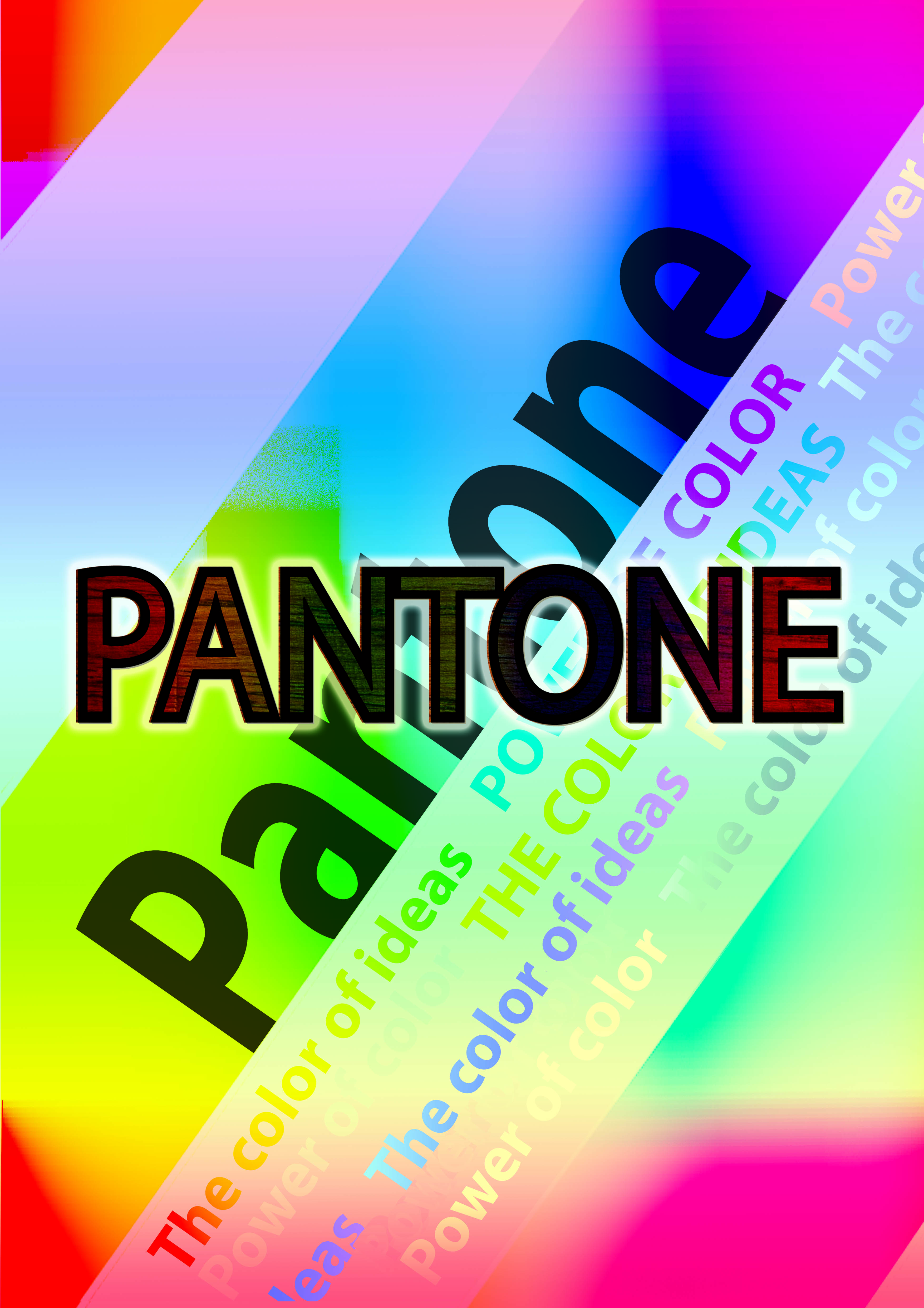 pantone poster